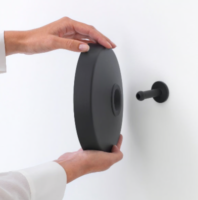 Brabantia Mindset kosmetinis veidrodis, didinantis 5x, juodas, Kosmetiniai veidrodžiai, veidrodžiai Kiti gaminiai