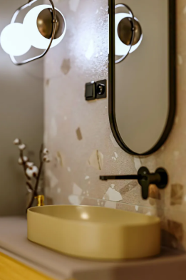 Add Home Missy veidrodis su juodu rėmeliu, Ovalūs veidrodžiai, veidrodžiai Su rėmeliu