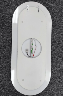 Add Home Zen veidrodis su galiniu LED apšvietimu, Ovalūs veidrodžiai, veidrodžiai Be rėmelio