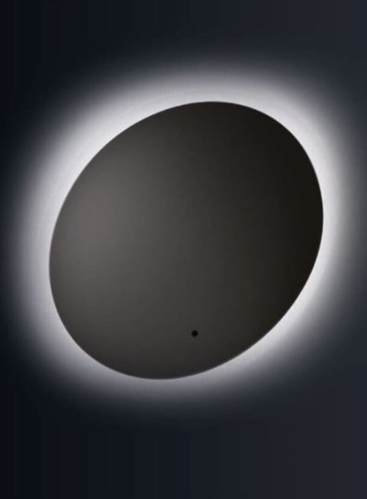 Vanita & Casa Comet apvalus veidrodis su LED apšvietimu | Apvalūs veidrodžiai